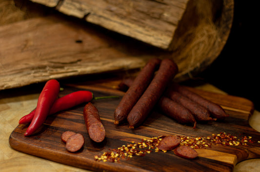 THE GODFATHER Sticks – Spicy Pork Snack Sticks (3 × 40g | 120g)