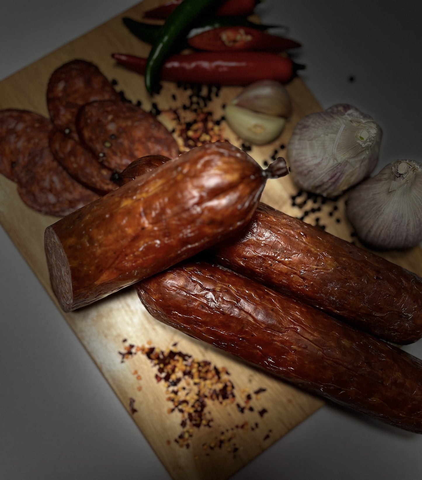 THE GODFATHER โ Spicy Pork Salami (400g)