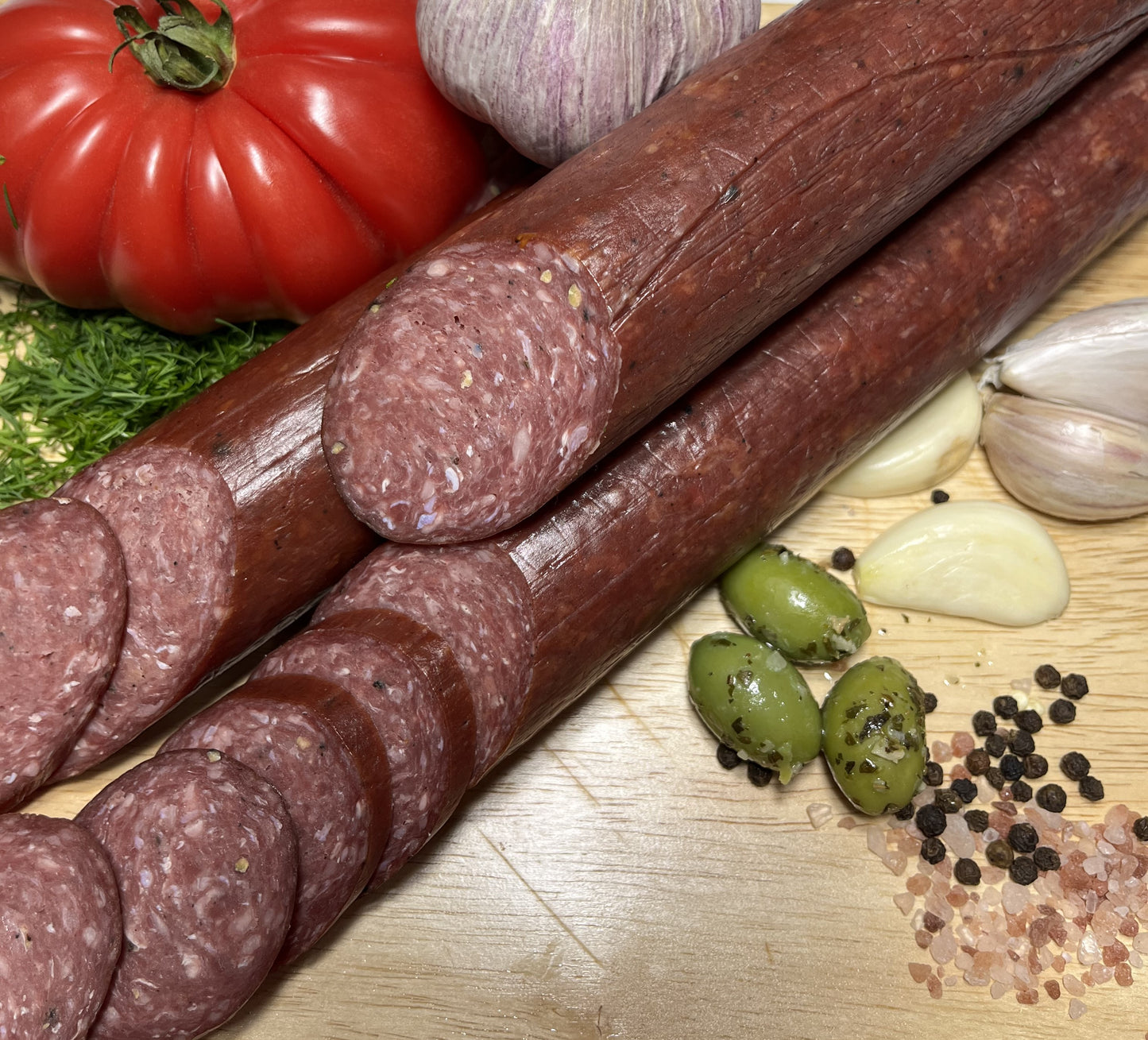 MILD BEEF KULIN โ Mild Beef Salami (400g)